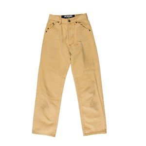 Jacquemus Le Souk Straight Leg Jeans Yellow